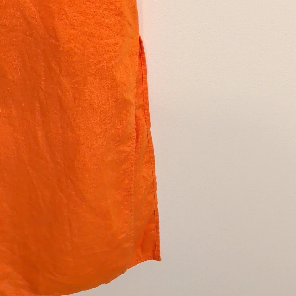 REFORMATION marcella linen strapless dress - size 2 - Picture 8 of 11